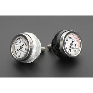 エンジンサーモゲージ ブラック PMC（ピーエムシー）