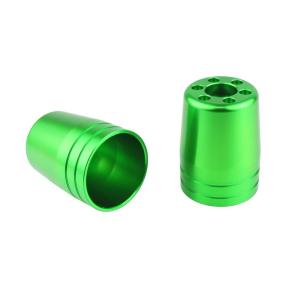 ウルトラヘビーバーエンド用補修部品 アウターカバーのみ M8/LIME.G POSH（ポッシュ）