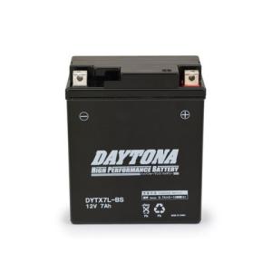 250TR（04〜13年） ハイパフォーマンス メンテナンスフリー バッテリー DYTX7L-BS（YTX7L-BS互換） DAYTONA（デイトナ）｜zerocustom