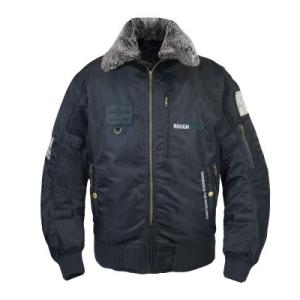 B-15RボアウインタージャケットFP ブラック Lサイズ ラフアンドロード（Rough＆Road）