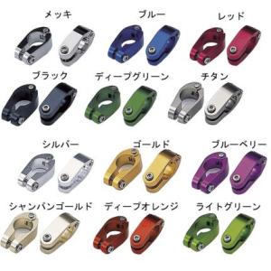 GROM（グロム） ハンドルブレースクランプ メッキ POSH（ポッシュ）