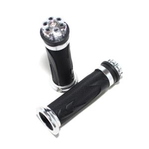 ズーマー アルミコンビグリップ Ver7 シルバー RinParts