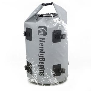 DH-748 バックパック 防水 30L 別売ベルトでシート固定 グレー HenlyBegins（ヘンリービギンズ）