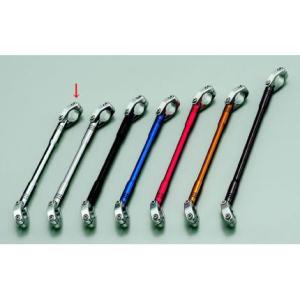 ハンドルブレース スリムタイプ クロームメッキ マジェスティ HURRICANE