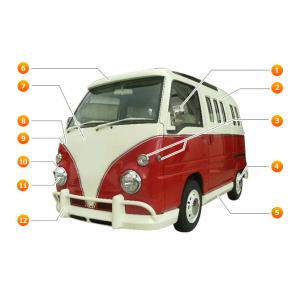 スバルドミンゴアーリータイプ5点フルエアロセットダブルバンパー仕様