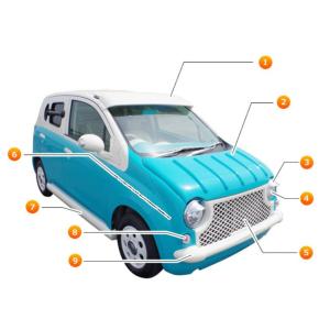 スズキ アルトエコ アルト キャルルック パオ PK10 フルエアロ 7点 セット カスタムカー