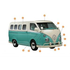 200系 ハイエース 標準 レトロ アーリー タイプ フェイスチェンジ 3点 エアロパーツ セット