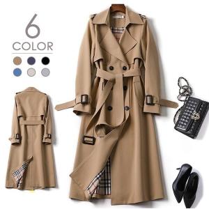 トレンチコート レディース ロングコート アウター 冬服