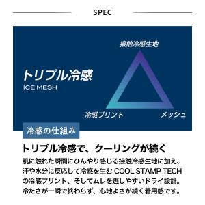 「アイスメッシュ アームカバー」メンズ レディ...の詳細画像1