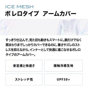 「アイスメッシュ ボレロタイプ アームカバー」...の詳細画像1