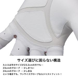 フリーサイズ 「ワンサイズグローブ」ゴルフグロ...の詳細画像3