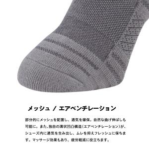 スポーツソックス 機能性ソックス「ゼロフィット...の詳細画像4