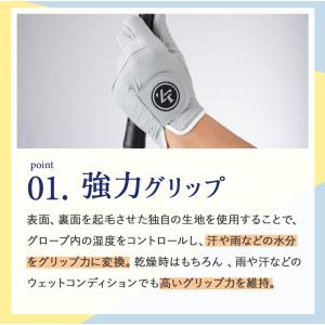 「インスパイラルカラーグローブ」ゴルフグローブ...の詳細画像4