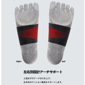 スポーツソックス 機能性ソックス「ナノハイブリ...の詳細画像1