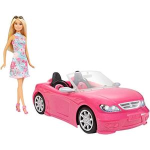 バービー(Barbie) バービーとおでかけ かわいいピンクのクルマ 着せ替え人形・ハウス 3歳~FPR57｜zerokara-kobo