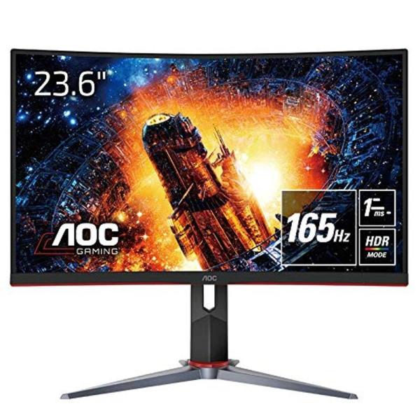 AOC ゲーミング液晶モニター C24G2/11 (23.6インチ/フルHD/VA/曲面/HDMI/...