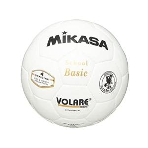 ミカサ(MIKASA) サッカーボール 4号 日本サッカー協会 検定球 (小学生用) ホワイト SVC402SBC-W 推奨内圧0.8(kg｜zerokara-kobo