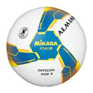 ミカサ(MIKASA) サッカーボール 日本サッカー協会 検定球 4号球 ALMUNDO(アルムンド) 小学生用 手縫い ボール FT451｜zerokara-kobo