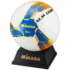 ミカサ(MIKASA)記念品用マスコットボール・サインボール サッカーALMUNDOモデル 飾れる架台付き AC-MCFT1.5B-BLY-｜zerokara-kobo