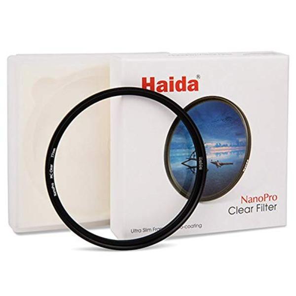 Haida レンズ保護フィルター ナノプロ クリア フィルター 105mm HD3290 高透過率:...