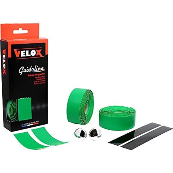 VELOX(ヴェロックス) CLASSIC GRIP レザー調 バーテープ グリーン G303K05