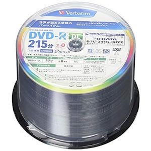 バーベイタムジャパン(Verbatim Japan) 1回録画用 DVD-R DL CPRM 215分 50枚 片面2層 2-8倍速 VHR｜zerokara-kobo
