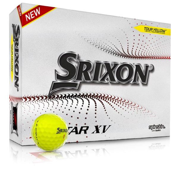 スリクソン 2021 Z-STAR XV 4ピース ウレタンカバー ゴルフボール 1ダース（12球入...