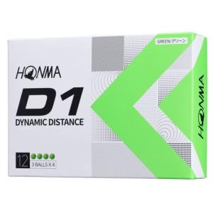 ホンマ HONMA D1 2022 モデル BT2201 GR グリーン 3ダース(36球入) ゴルフ 公認球 HONMA｜zerokara-kobo