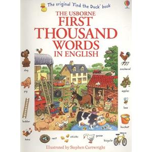 First Thousand Words In English  洋書
