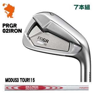 プロギア 2023 02 アイアン PRGR 23 02 IRON 7本組 NSPRO MODUS3 TOUR115 モーダス｜zerost