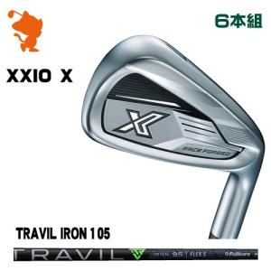 DUNLOP 24 XXIO X -eks- IRON ダンロップ ゼクシオ エックス アイアン 6本組 TRAVIL IRON 105 トラビルアイアン｜zerost