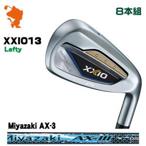 DUNLOP XXIO 13 Lefty IRON ダンロップ ゼクシオ13 レフティ アイアン 8本組 Miyazaki AX-3 カーボンシャフト｜zerost