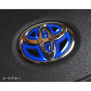 トヨタ ステアリング エンブレムシート ヒート...の詳細画像3