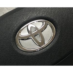 トヨタ ステアリング エンブレムシート ハンド...の詳細画像1