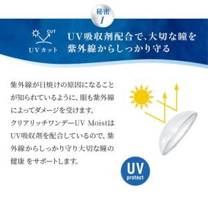 コンタクト クリアリッチ ワンデー UV モイ...の詳細画像4