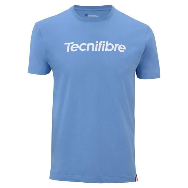 TecnifibreテクニファイバーTEAM COTTON TEE AZUR 男性用