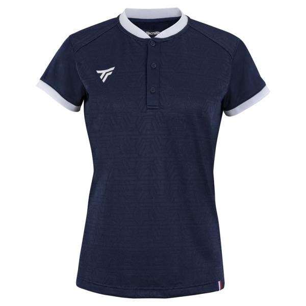 TecnifibreテクニファイバーW.TEAM MESH POLO MARINE 女性用