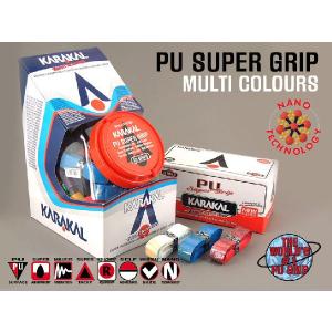 バドミントン スカッシュ テニスグリップ PU SUPER GRIP Multi KARAKAL カラカル