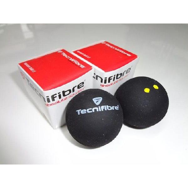 スカッシュ用ボール Tecnifibre（1個）テクニファイバー