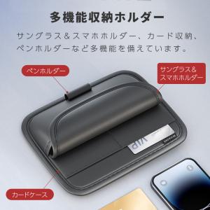 車 サンバイザー 収納 ポケット 車用 サンバ...の詳細画像3