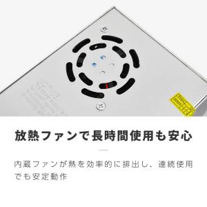 ac dc コンバーター 12v 30a 36...の詳細画像3