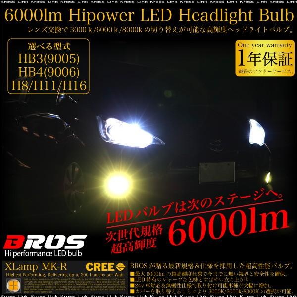 LEDバルブ HB4 HB3 9005 H8 H9 H11 H16 12V 24V 車検対応 600...