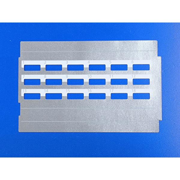 NTT αNXII 18キーTEL用 メーカー純正示名条片 1枚