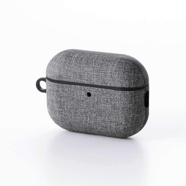 AirPods Pro 3用ファブリックタッチケース MagSafe充電対応 持ち運びしやすいストラ...