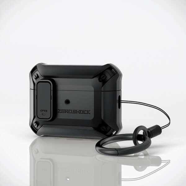 AirPods Pro(第2世代)用ZEROSHOCK Lockケース 落下時に本体の飛び出しを防ぐ...
