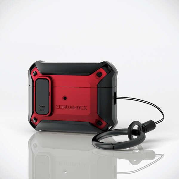 AirPods Pro(第2世代)用ZEROSHOCK Lockケース 落下時に本体の飛び出しを防ぐ...