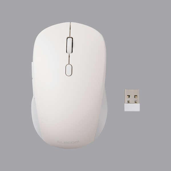 Bluetooth/USB無線 6ボタンワイヤレスマウス [OSMOD Six] Mサイズ 静音ボタ...