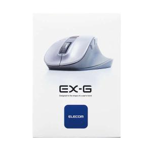 Bluetooth5.0 5ボタンマウス “EX-G” Mサイズ 静音スイッチタイプ BlueLEDセンサー・マルチペアリング機能搭載: M-XGM15BBSWF/EC