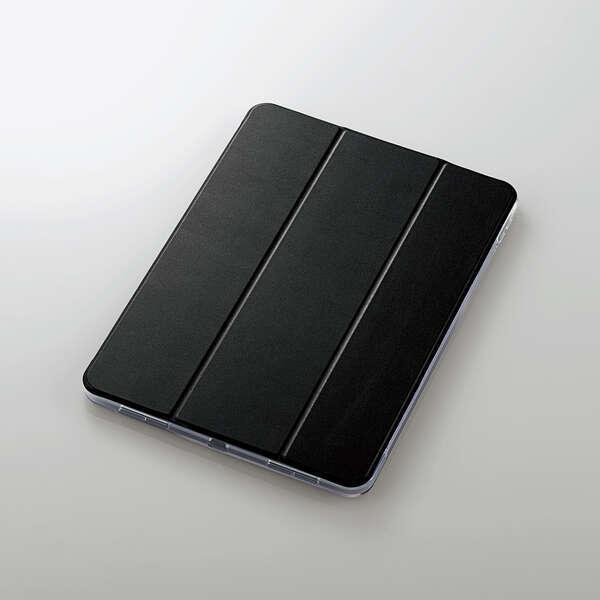 iPad Air 第5/4世代対応 ハイブリッドフラップケース スリープ機能対応 本体背面デザインを...