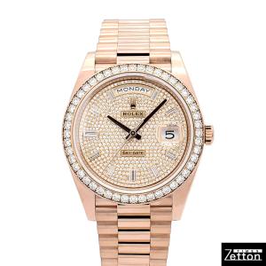 【国際保証書有り】ロレックス ROLEX デイデイト 40 228345RBR メンズ USED 中古